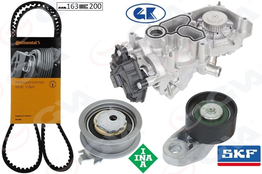 GVA 59WPK7514 DEVİRDAİM EKSANTRIK GERGİ KITI GOLF8-A3-LEON-OCTAVİA 1.0 TSI 2020> DLAA-DLAB-DFNA-DFNB-DSGB-DSGD