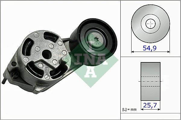 INA 534051610 KAYIS GERGI RULMANI BMW N13 F20 F21 F30 F31 F35 KUTUKLU