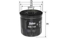 VALEO 586144 YAG FILTRESI MERCEDES OM607 W176 W246 C117 X156 W415 . RENAULT CLIO IV 12> MEGANE IV 15> DUSTER 12> SYMBOL III 14> NISSAN QASHQAI II 13> JUKE 12> NOTE E12 13>16 1.5dCi K9K