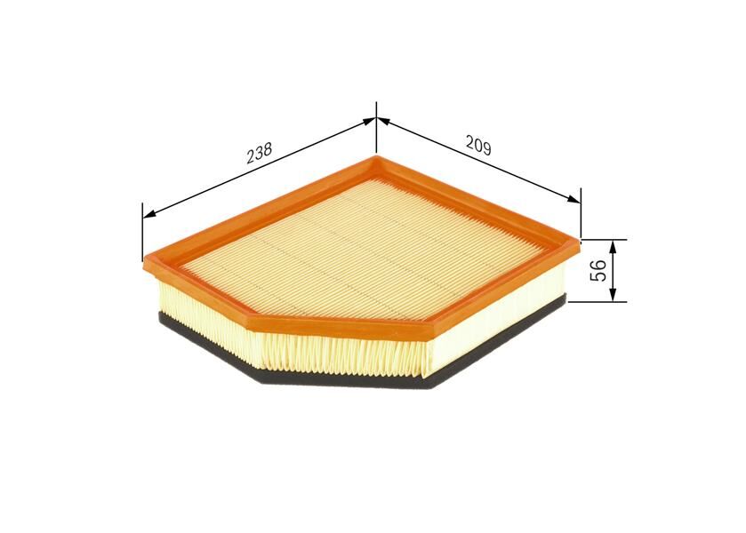 HAVA FİLTRESİ VOLVO V70 3.2 07 > S80 T6 07 > XC70 3.2 T6 07 > S60 T6 01 >XC60 3.2 T6 08 > V60 10 >