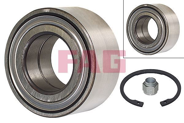 FAG 713650060 ÖN TEKER RULMANI ABS SİZ P106-P206-P306-C2-C3-SAXO-XSARA 37x72x33