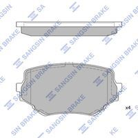SANGSIN SP1535 ÖN FREN BALATA SUZUKI GRAND VITARA 2.0L J20A SQ420 5 kapı 98-05 / VITARA 2.0L H20A SV620 V6 94-98