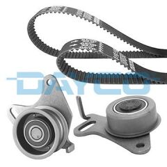 DAYCO KTB400 TRİGER KAYIŞ SETİ EKSANTRİK SETİ HYUNDAI H100 STAREX 2.5L D4BB D4BF 97-> / KIA K2500 2.5L D4BH 03- > / MITSUBISHI L300. L200 2.5L 4D56 K64T K74T 96-07 / PAJERO 2.5L 4D56 94-> 2 KAYIŞ 2 RULMAN 16