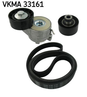 SKF VKMA33161 ALTERNATOR V KAYISI KITI BERLINGO II BERLINGO III PARTNER II PARTNER TEPE C5 X7 JUMPY III NEMO SCUDO III 407 DV6 1.6HDI 16V 206 BIPPER DV4TD 1.4HDI 06>