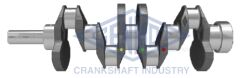 GENMOT 1295-1 KRANK MİLİ HYUNDAI H100. STAREX 2.5L D4BH TC TCI 04-12 / GALLOPER 99-03 / KIA BONGO. K2500 TCI 03-> / MITSUBISHI L200 2.5L 4D56 K64T K74T 96-07 / L300 2.5L 4D56 P15V 86-06 DÖVME ÇELİK