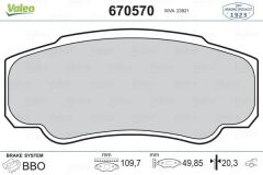 VALEO 670570 ARKA BALATA BOXER-DUCATO-JUMPER 94>06