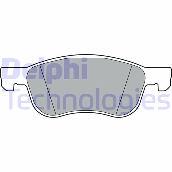 DELPHI LP3365 DİSK FREN BALATASI ÖN FORD FİESTA 1.0/1.1/1.5D 01/17> FORD FİESTA ST 1.5 04/18> COURIER V-769 18>