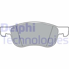 DELPHI LP3365 DİSK FREN BALATASI ÖN FORD FİESTA 1.0/1.1/1.5D 01/17> FORD FİESTA ST 1.5 04/18> COURIER V-769 18>