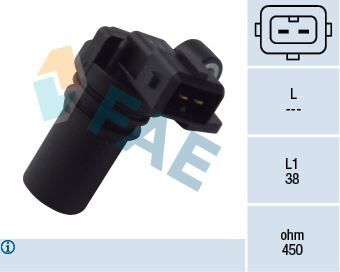 FAE 79162 KRANK MILI POZISYON SENSORU CONNECT 1.8TDCI 02>13 FOCUS 98>11 FOCUS II CMAX 03>11 S MAX GALAXY 06>15 1.8TDCI