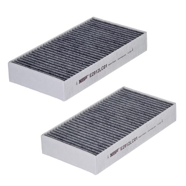 HENGST E2912LC01-2 POLEN FILTRESI TAKIMI MERCEDES W164 X164 W251 KARBONLU