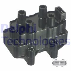 DELPHI GN10488-12B1 ATEŞLEME BOBİNİ BERLINGO-JUMPER-JUMPY-SAXO-XSANTIA-XSARA-DUCATO-P106-P205-P306-P405-P406-PARTNER 1.0-1.4-1.6-2.0