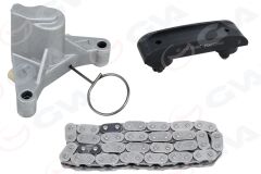 GVA 59C4321 EKSANTRIK MIL ZINCIR KITI MONDEO IV 07>10 KUGA I 08>12 2.0 TDCI P307-P308-P508-P3008-P5008-P406-P407 -C4-C5-DS4-JUMPY 2.0 HDI DW10ATED FIAT SCUDO 2.0 16V MULTİJET 3M5Q6268AA 3M5Q6L266BA