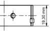 KOLBEN 77272630 KOL YATAK 0.75 ASTRA-VECTRA-OMEGA-FRONTERA X2.0XEV-SE-X2.2SE-C1.8NE-NZ-SV-XE-X18XE-C2.0NE-XE