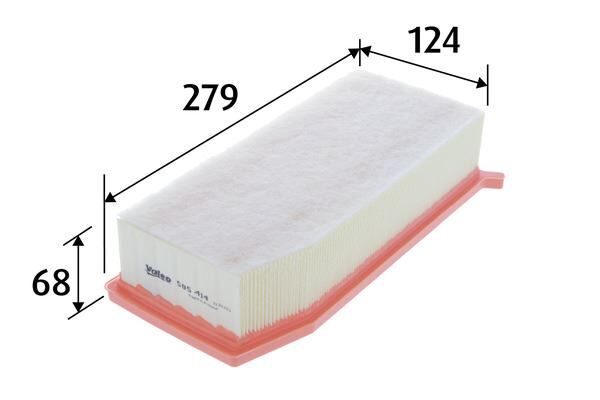 VALEO 585414 HAVA FİLTRESİ CLIO IV 12> CAPTUR I 13> EXPRESS 21>LOGAN II 13>SYMBOL III 13> SANDERO II 12> DUSTER 10>18 DOKKER 12> 0.9TCe 1.2TCe 1.3TCe 1.5 BLUE dCI 1.6