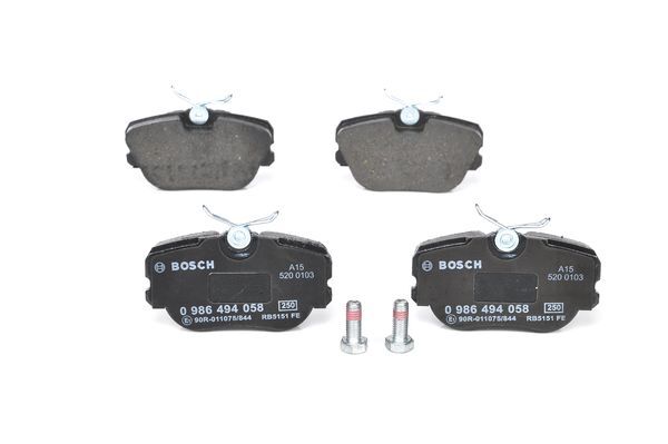 BOSCH 0986494058 FREN BALATASI ON MERCEDES W201 83>93