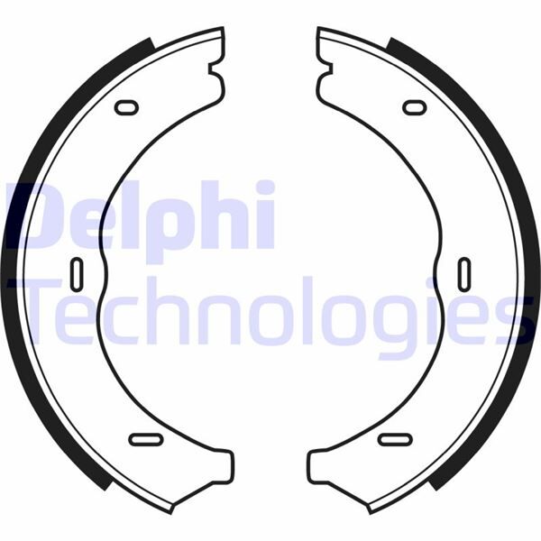 DELPHI LS1967 FREN BALATASI ARKA PARK FRENI MERCEDES VITO W639 W447