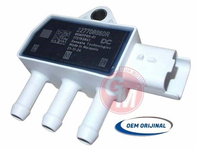 GUA 51283 PARTİKÜL BASINÇ SENSÖRÜ RENAULT MEGANE IV 18> EXPRESS 21> DACIA DUSTER II 18> 1.5dCi
