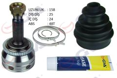 GVA 4491020K AKS KAFASI DIŞ HYUNDAI İ20 1.4L D4FC CRDİ 08-15 ABS li 25x24x52.4 - ABS 48 diş