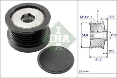 INA 535025910 ALTERNATÖR GERGİ RULMANI FIAT EGEA 1.6D 15 > 500L 16D MULTIJET 12 >