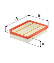 FILTRON FILT AP 119/2 118-177-247 HAVA FILTRESI