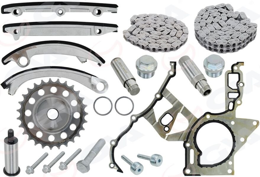 GVA 59C2114 EKSANTİRİK ZİNCİR SETİ KOMPLE VECTRA B DUPLEX SIMPLEX ALT UST 2.0 DTL DTH