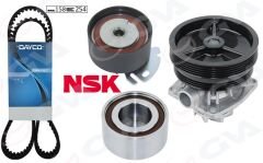 GVA 59WPK2140D DEVİRDAİMLİ EKSANTRİK GERGİ KİTİ 158x254 BRAVA 95-01 -DOBLO 01- -PALIO-ALBEA 96- -MAREA 97-02 1.6