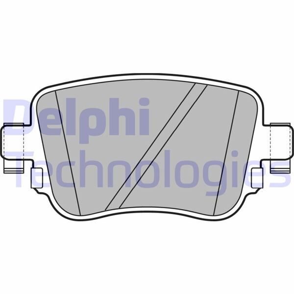 DELPHI LP2709 ARKA BALATA VW CADDY IV 2.0TDI 15 > CUUF-DFSF 104.1x17.2x51.6