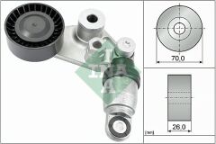 INA 534029710 ALTERNATÖR GERGİ RULMANI KÜTÜKLÜ SSANGYONG ACTYON 2.0-KYRON 2.0-2.7 05 > REXTON 2.7 04> RODIUS 2.7
