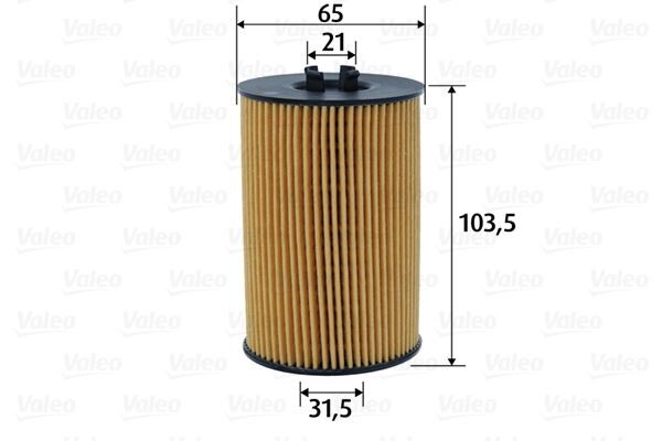 VALEO 586617 F026407157 YAĞ FİLTRESİ VOLKSWAGEN GOLF VII