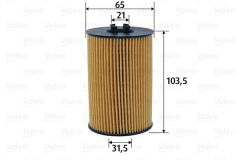 VALEO 586617 F026407157 YAĞ FİLTRESİ VOLKSWAGEN GOLF VII
