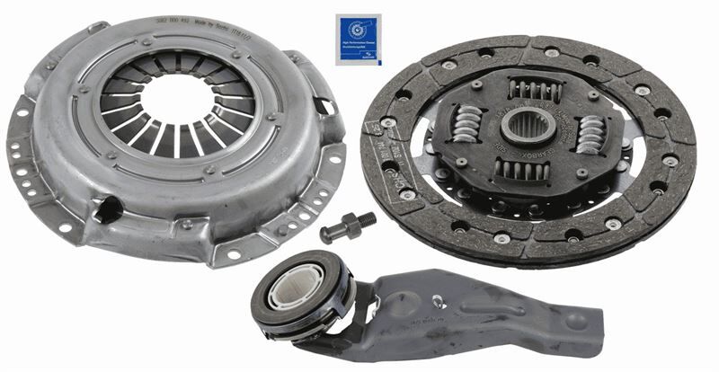 SACHS 3000951008 DEBRİYAJ SETİ BASKI DİSK BİLYA MAZDA 3 1.6 Z6 BENZİNLİ BK kasa 03-> ÇATALLI RULMAN İLE BİRLİKTE