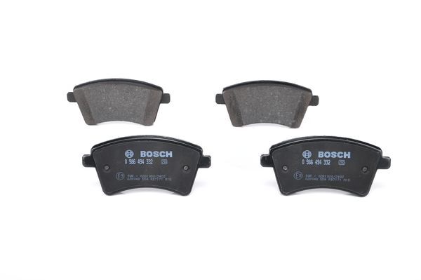 BOSCH 0986494332 FREN BALATASI ON MERCEDES CITAN W415 12> . RENAULT KANGOO III 08> 1.5dCi 1.6 16V