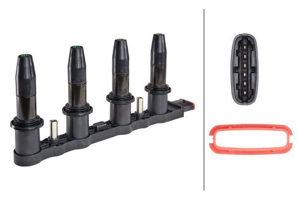 HELLA 5DA193175331 ATEŞLEME BOBİNİ OPEL ASTRA G-H VECTRA C-CORSA D-INSIGNIA A-MERIVA A-ZAFIRA A-B-C 1.6-1.8 16V Z16XEP -Z16LET-Z16XER-A16XER