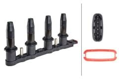 HELLA 5DA193175331 ATEŞLEME BOBİNİ OPEL ASTRA G-H VECTRA C-CORSA D-INSIGNIA A-MERIVA A-ZAFIRA A-B-C 1.6-1.8 16V Z16XEP -Z16LET-Z16XER-A16XER