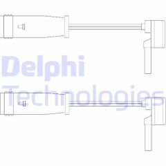 DELPHI LZ0153 BALATA FISI MERCEDES W169 W245 CL203 W203 W204 W220 W211 W212 W166 X204 CIFT