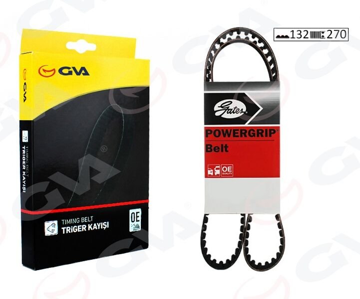 GVA 58132270 TRİGER KAYIŞI 132x270 132 DİŞ MEGANE CLIO-LAGUNA-SANDERO- 1.6 ENJ 16V