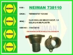NEIMAN 738110 TERMOSTAT YUVASI CLIO KNG LGN MNG R19-EXP. 1.9 DZL K4J-K4M PLASTİK