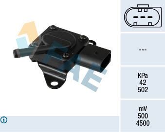 FAE 16145 EGZOZ BASINC SENSORU DPF BMW N47 N57 M57 E81 E87 E82 F07 E90 E60 F10 E83 E84 E53 E70 E71