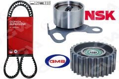 GVA 59T7190DO TRİGER KAYIŞ SETİ EKSANTRİK SETİ TOYOTA HILUX 2.4L 2L 2L-T LN85 LN145 LN105 90-04 / HIACE 2.4L 2L LH112 LH114 89-> 1 KAYIŞ 1 RULMAN 1 DİŞLİ 129x310