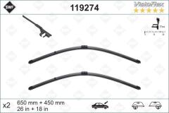 VALEO 119274 SILECEK SUPURGESI TAKIMI 650mm / 450mm BMW F10 F11 SWF