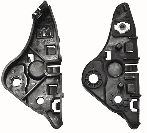 BARAN 0600 ÖN TAMPON BAĞLANTI BRAKETİ SAĞ-SOL TAKIM RENAULT FLUENCE 09>15