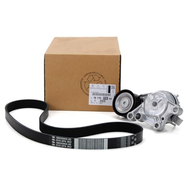 PSA 1611503880 ALTERNATÖR GERGİ KİTİ 6PK962 COMBO E-CROSSLAND-GRANDLAND-PARTNER-BERLINGO-RIFTER-P208-P308-P508- P2008-P3008-P5008-C3-C4-C5-DS3-DS4-DS5 DV6 1.6 BlueHDI START STOPLU