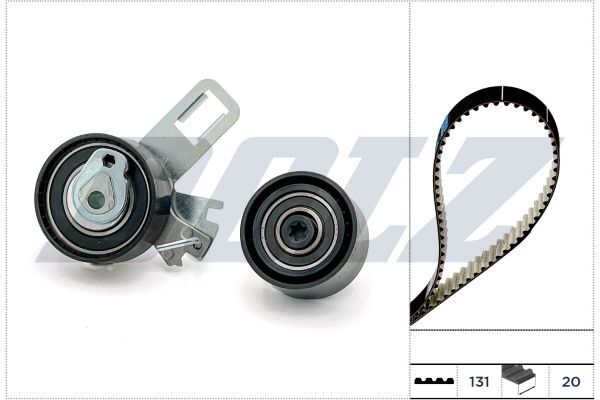 DOLZ SKD236 EKSANTRİK GERGİ KİTİ OPEL ASTRA L 21> CORSA F 19> PEUGEOT P2008-P3008 II-P301- P308 II-P5008-P508-EX PERT-PARTNER CITROEN BERLINGO-C3 III-C4-C-ELYSEE-JUMPY III 1.5 TDCI-BlueHDI Euro6 / FOCUS IV 17> C