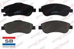 OTOZONE FDO9013 ÖN FREN BALATA HONDA CR-V 1.6L N16A2 İ-DTEC dizel 4x2 RE6 kasa 13-> / 2.0L R20 benzinli otomatik v ites RE5 kasa 07-15