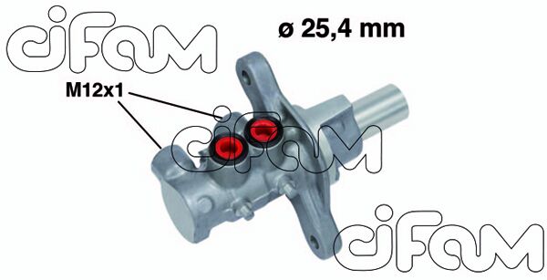 CIFAM 202674 FREN ANA MERKEZİ OPEL CORSA E 14>19 ADAM 12>19 ARKA KAMPANA FRENLER İÇİN GRANDE PUNTO 05>15 ESP İÇİN