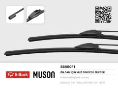 SİLECEK SÜPÜRGESİ 600mm MUZ TİPİ FİSKİYELI DAILY-INTERSTAR-MOVANO-MASCOTT-MASTER