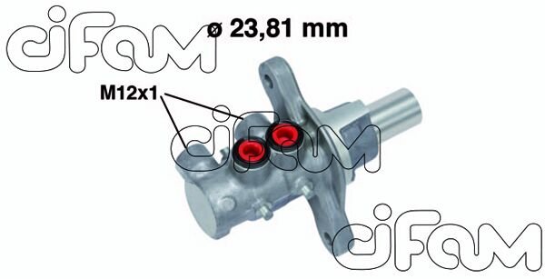 CIFAM 202700 FREN ANA MERKEZİ OPEL CORSA D 06>14 CORSA E 14>19 ADAM 12>19 ARKA DİSK FRENLER İÇİN