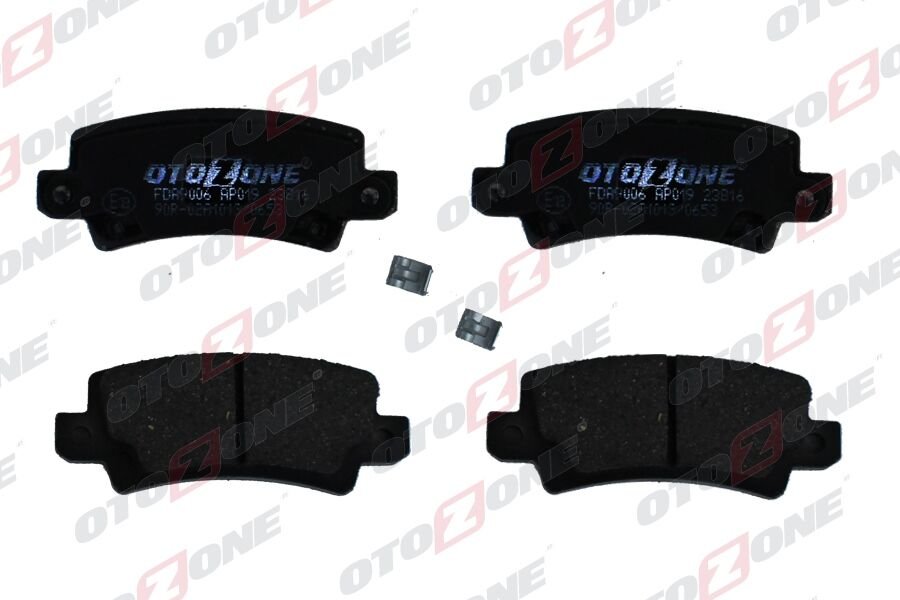 OTOZONE FDA9006 ARKA FREN BALATA TOYOTA COROLLA 1.4L 1.6L 4ZZ-FE 3ZZ-FE ZZE120 ZZE121 VVTi 02-06 / 1.4L 1NDTV NDE120 04-06