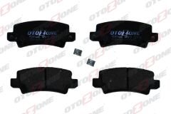 OTOZONE FDA9006 ARKA FREN BALATA TOYOTA COROLLA 1.4L 1.6L 4ZZ-FE 3ZZ-FE ZZE120 ZZE121 VVTi 02-06 / 1.4L 1NDTV NDE120 04-06