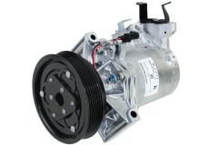 KLİMA KOMPRESÖRÜ MEGANE III 08> FLUENCE 10> SANDERO II 12> LOGAN II 12> LODGY 12> DUSTER 10> 1.5dCi 1.6 16V K4M 12V 6 KANAL 125MM PAG46 YAĞ 160ml